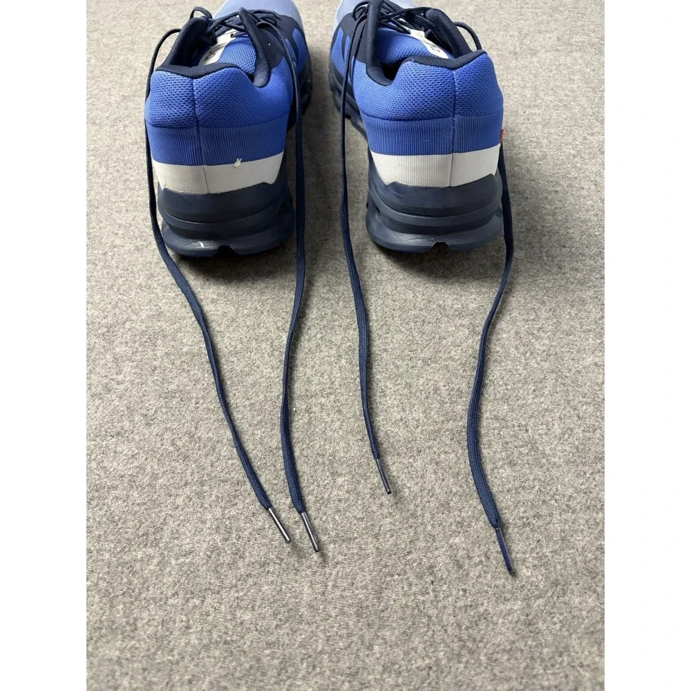 On Running Cloudrunner Mens 13 Running Shoes Blue Grey 46.98238 Low Top Sneakers